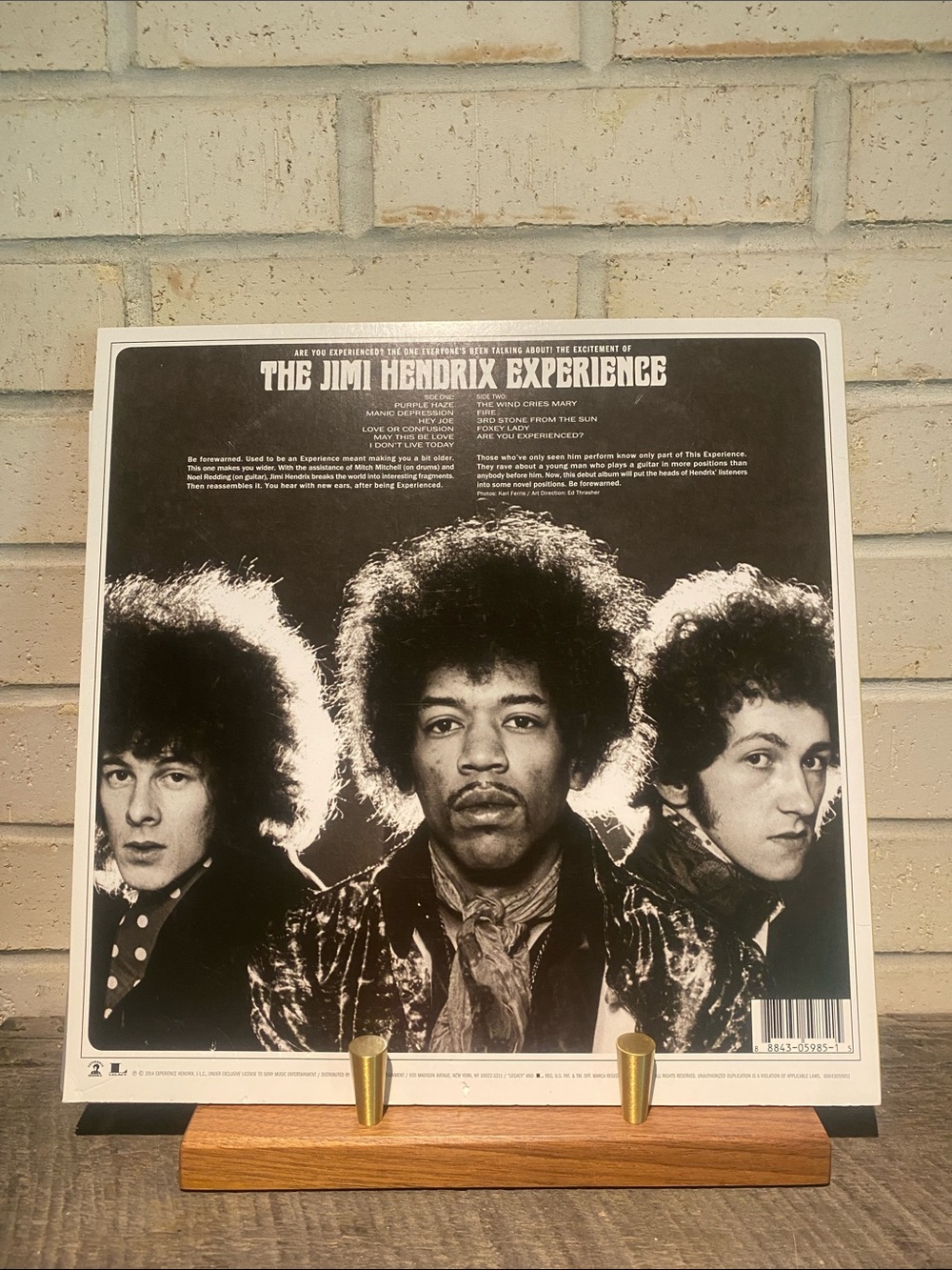 The Jimi Hendrix Experience Vinyl Record Repress. - Picture 2 of 4